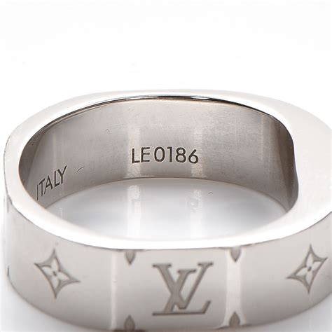 louis vuitton men's rings|louis vuitton monogram ring.